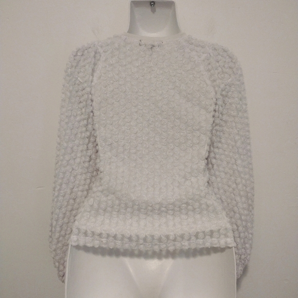 INC International Concept - Floral Textured Sheer Top - Picture 7 of 13